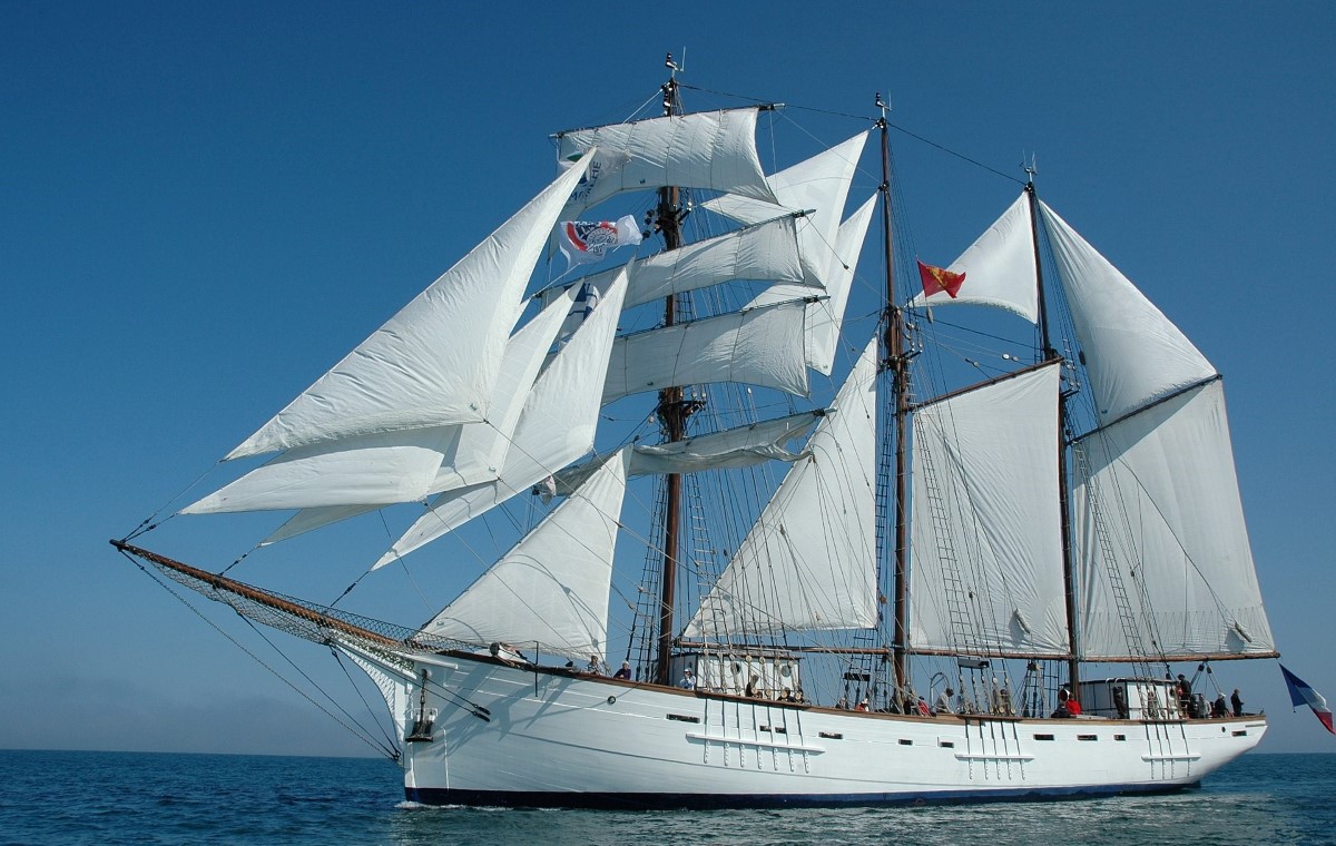 Le Marité, tall ship — Normandy